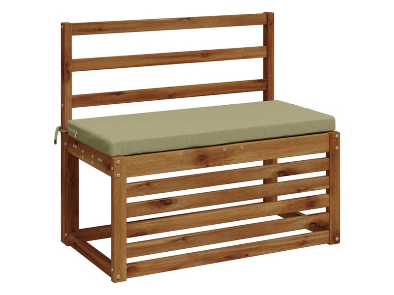 Coussin de banc, coussin d'assise, coussin de canapé soest 100 % polyester vert clair 80 x 40 x 5 cm cf53710 - Conforama C
