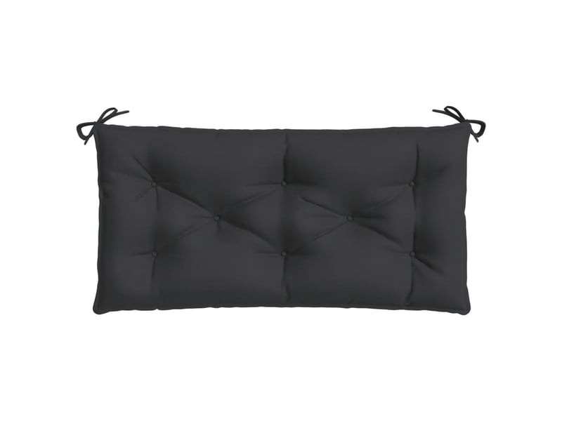  Coussin de banc de jardin, coussin d'assise noir 100x50x7 cm tissu oxford cf52771  - Conforama D