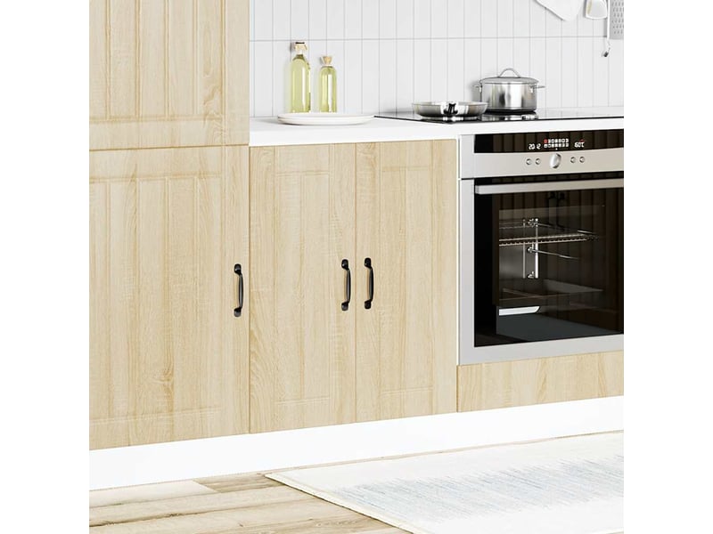  Meuble de cuisine, meuble de base de lavabo chêne sonoma bois d'ingénierie  - Conforama A
