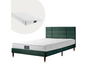 Lit 2 places 140x200 cm REDOM   coloris vert