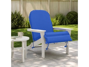 Coussin de transat ensoleillé, coussin pour bain de soleil gemert 100 % polyester bleu royal cf56030