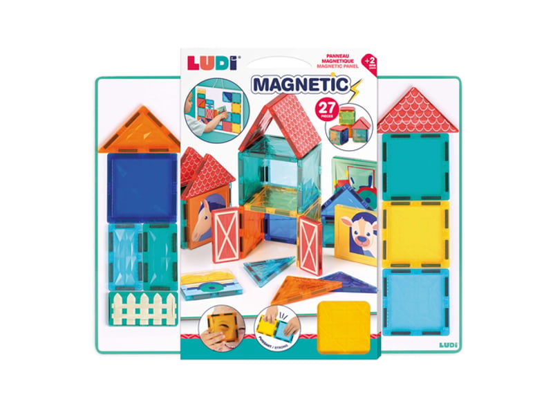  Paneau magnetique - 27 pieces 50052 - Conforama D
