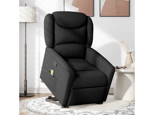 Fauteuil fixe  <strong></strong> Tissu noir