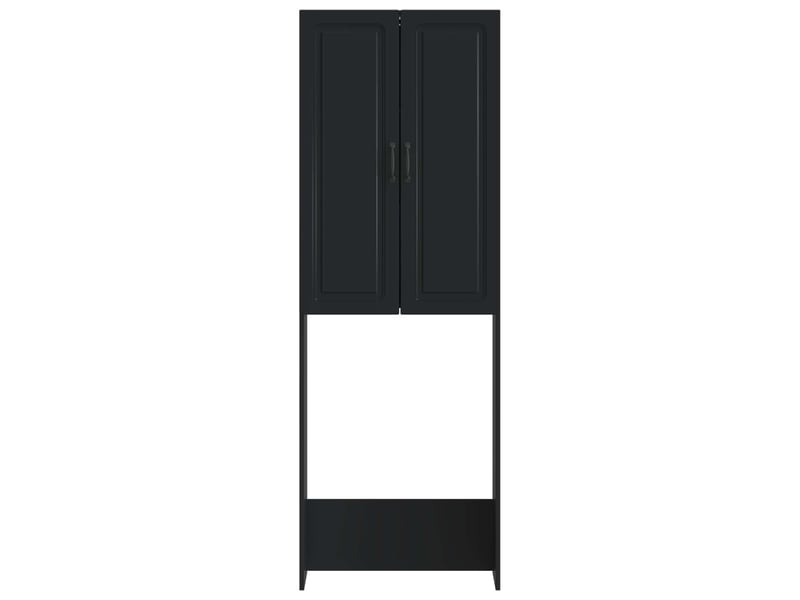  Armoire de toilette, meuble de toilette utrecht noir 66x25.5x190 cm  - Conforama E