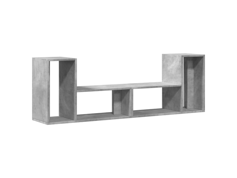 Meuble tv - banc tv - meuble de rangement gris béton  - Conforama A