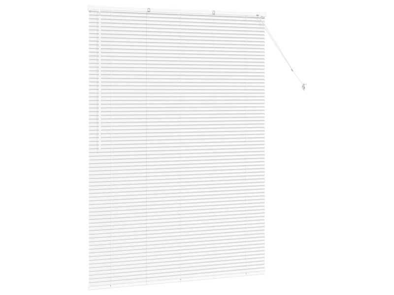  Store vénitien, store de fenêtre blanc 175 x 130 cm 25 mm aluminium cf47758  - Conforama E
