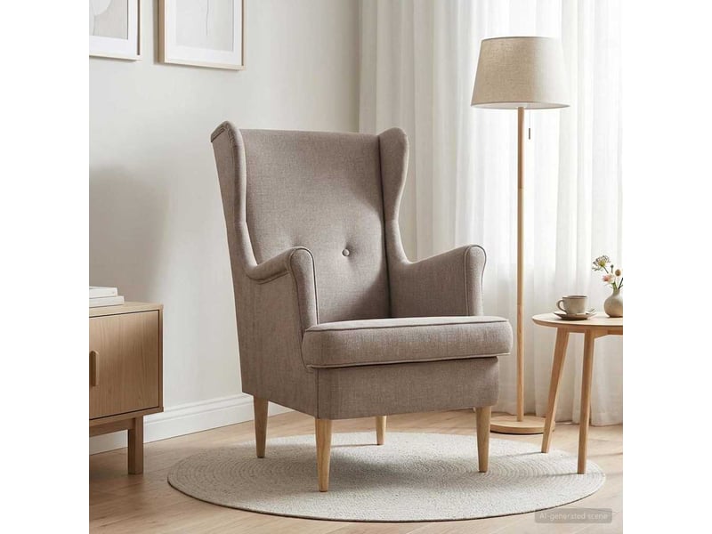 Vidaxl fauteuil beige ares - Conforama B