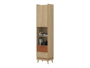Bibliotheque coloris bois clair <strong>MEUBLORAMA</strong> <strong></strong> - 50 cm x 215 cm