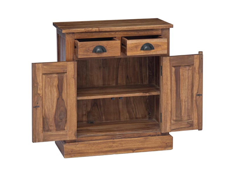  Meuble de rangement, armoire de rangement avec tiroir naturel 65x30x75 cm  - Conforama E