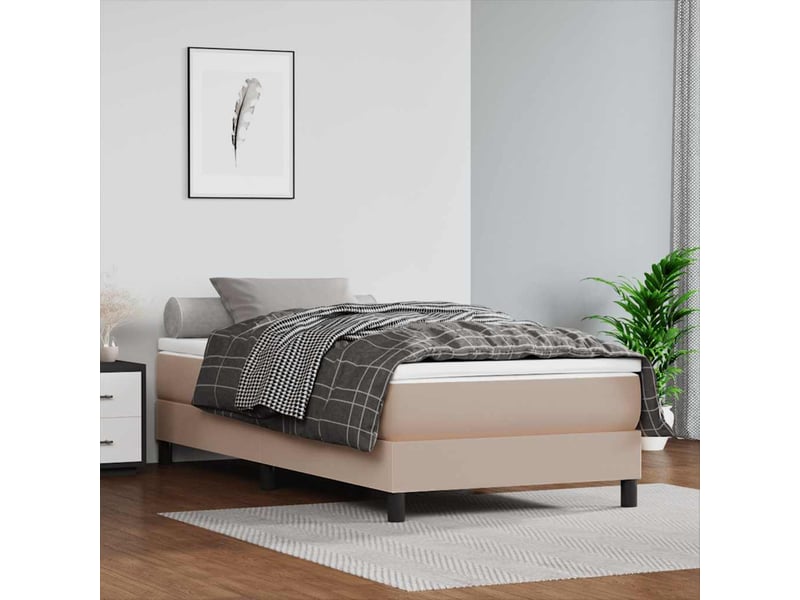  Matelas à ressorts ensachés pour enfants fermeté moyenne 80x160 cm similicuir shl53511  - Conforama B