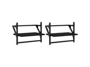 Etagère 40 cm coloris noir  