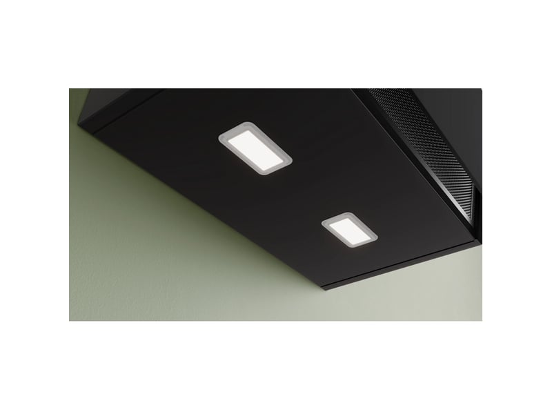  Bosch - bosch. Hotte décorative. 60 cm. Ser4. Noir. 3 niveaux. Evacuationrecyclage. Evac. Air mode normal max mode intensif : 560 m3h. 63 db. Touch select. Led 2x2.5w. Classe énergie b  dwk65df61 - DWK65DF61 - Conforama E