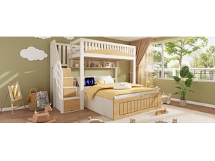Sommier cadre à lattes 90x140/200 cm DESMIU vendu avec sommier,sans matelas