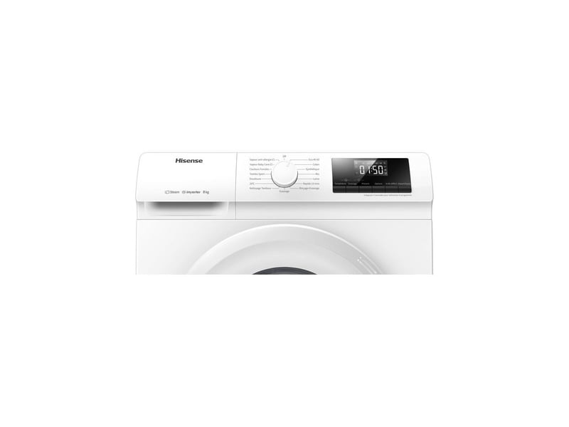  Lave linge frontal 8 kg 1400 tr min vapeur et lavage express 2 kg 15 min HIS6901101831156 - Conforama E
