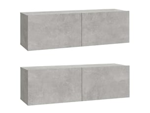 Meuble tv coloris gris 100 cm <strong></strong>  <strong></strong>