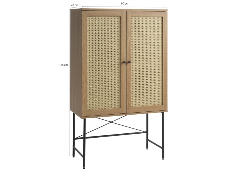 Selsey mogest - buffet - 80 cm - beige Mogest - Conforama C