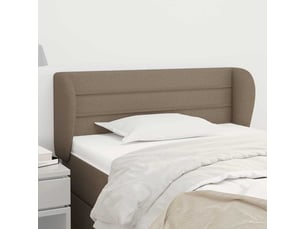 Tete de lit A poser largeur 93 cm taupe