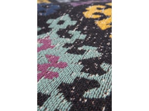 Pouf / repose pied   multicolore