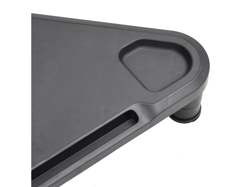  Support de moniteur d'angle 49 x 28 x 10,5 cm noir 02_0029220  - Conforama D