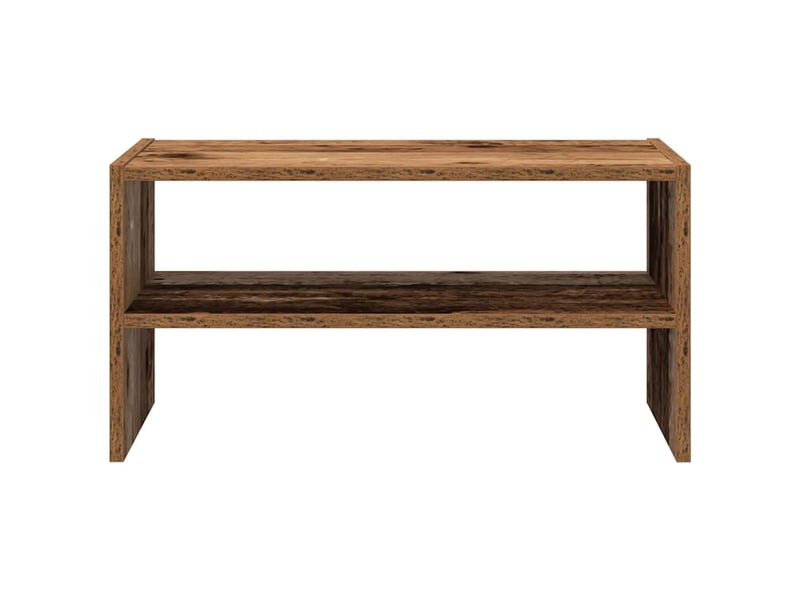  Meuble à chaussures, étagère à chaussures empilable vieux bois 60x30x30,5 cm  - Conforama D