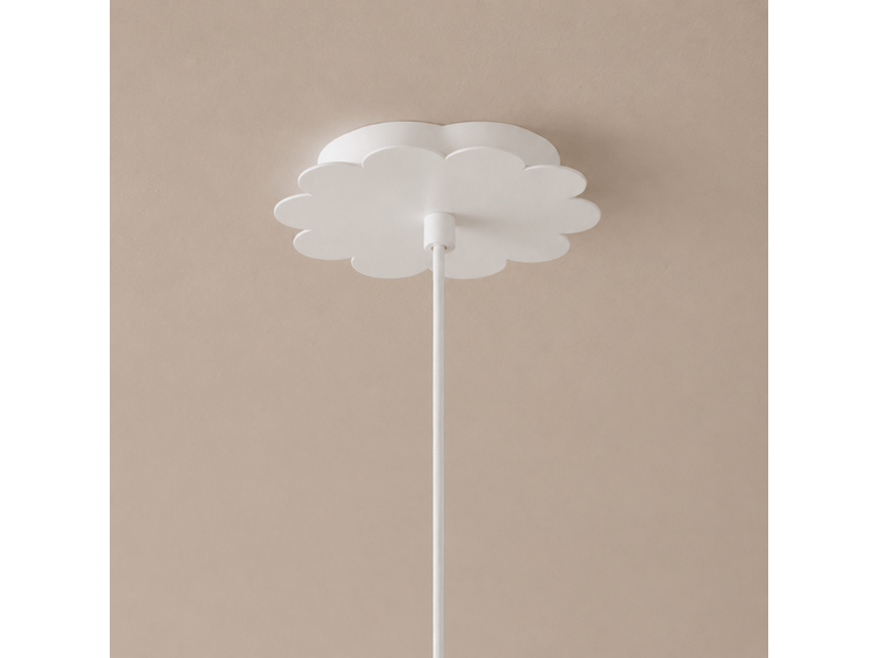  Suspension en métal blanc d50 cm-flow Flow - Conforama C