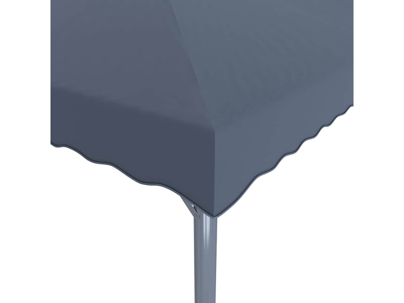  Tonnelle avec guirlande lumineuse led 300x300 cm anthracite cf62472  - Conforama E