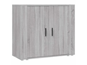 Buffet - bahut - meuble de rangement sonoma gris 80x33x70 cm bois d'ingénierie
