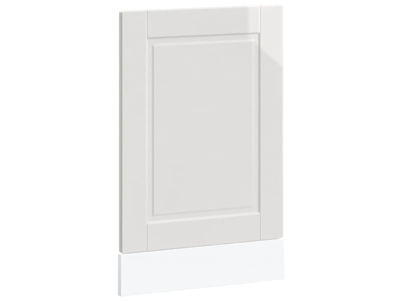  Panneau de lave-vaisselle blanc brillant 45x1,5x57cm  - Conforama A