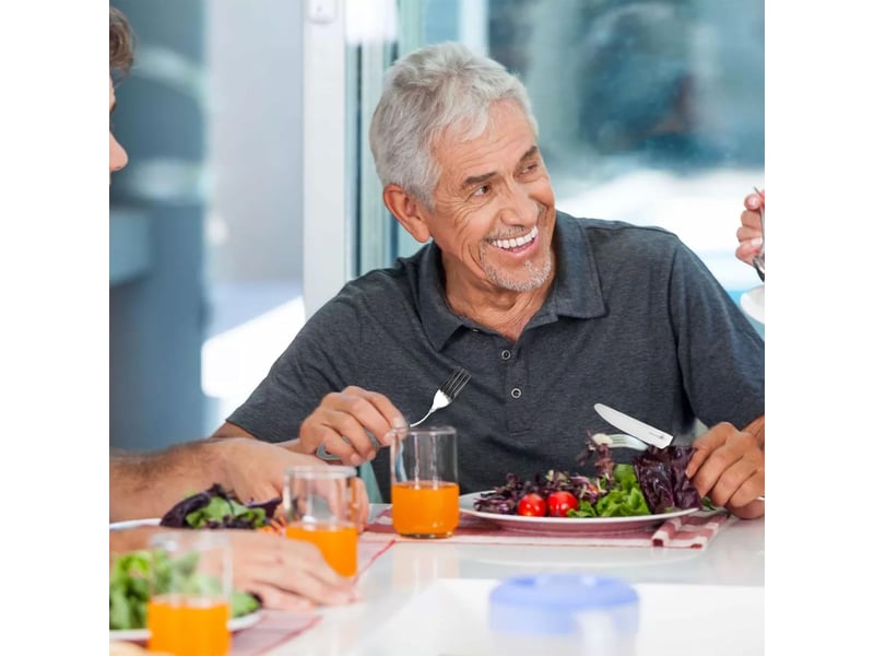 Ensemble de 4 couverts en acier inoxydable pour personnes atteintes de la maladie de parkinson, avec sac de rangement, couverts à manche épais, adapté GTR06143 - Conforama E