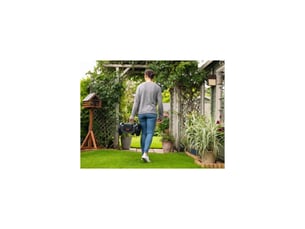 Tondeuse robot 18v 200 m2 smartvision 3 lames 18 cm