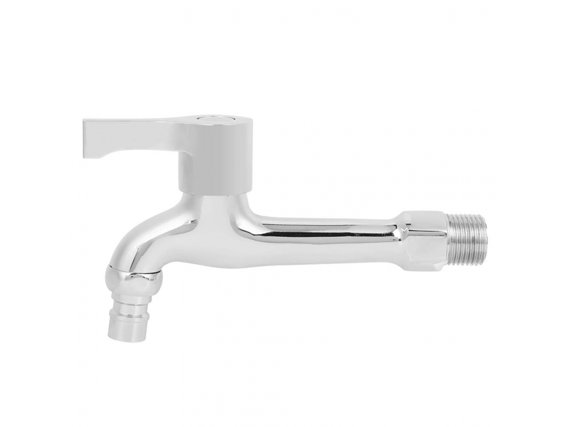  Robinet de machine à laver à simple robinet d'eau froide en cuivre galvanisé g12 po pour usage domestique (corps en cuivre long spécial et bouche en  - Conforama D
