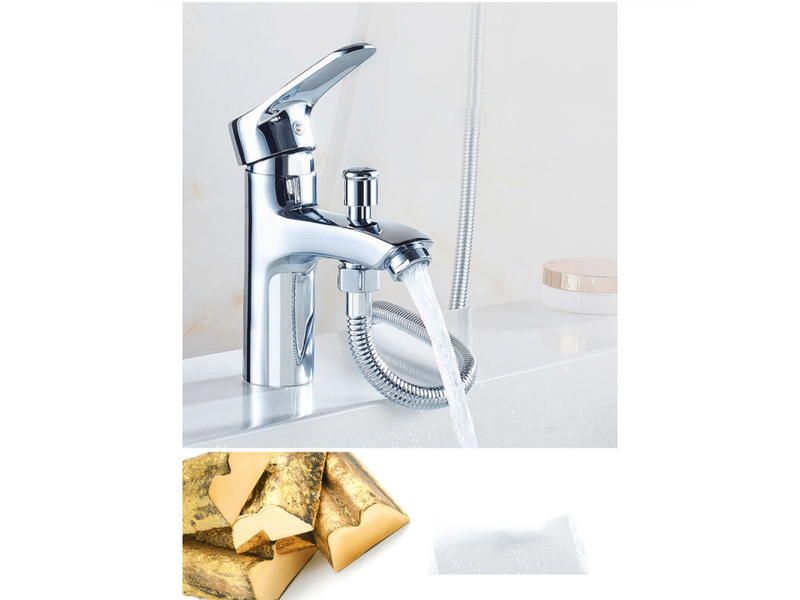  Robinet de douche robinet monotrou à double usage chaud et froid alliage  - Conforama B