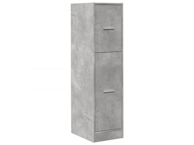  Meuble de rangement, armoire d'apothicaire gris béton 30x41x118 cm bois d'ingénierie  - Conforama D