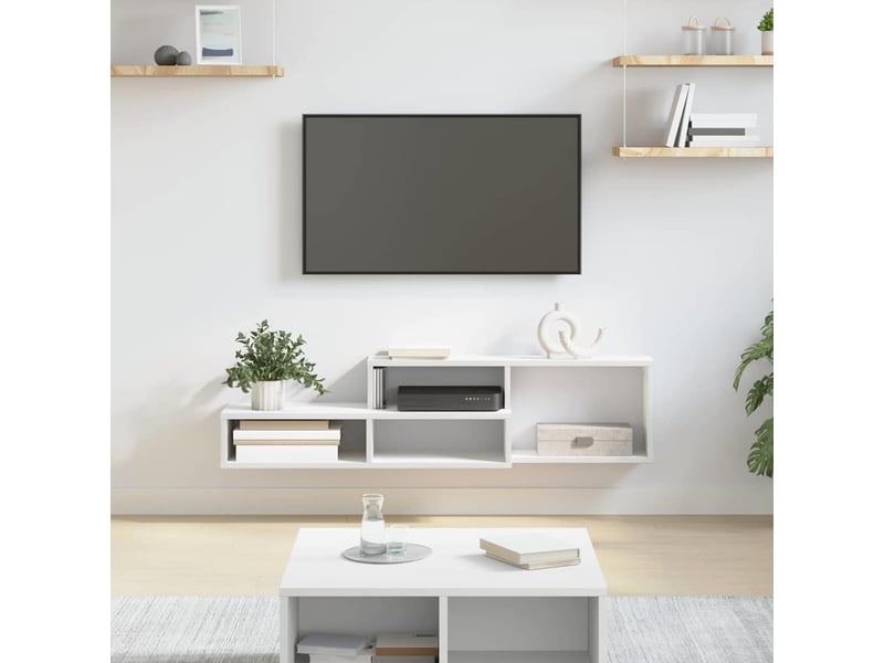  Meuble tv - supportmuralpourtv 120x25x28,5cm bois d'ingénierie  - Conforama B