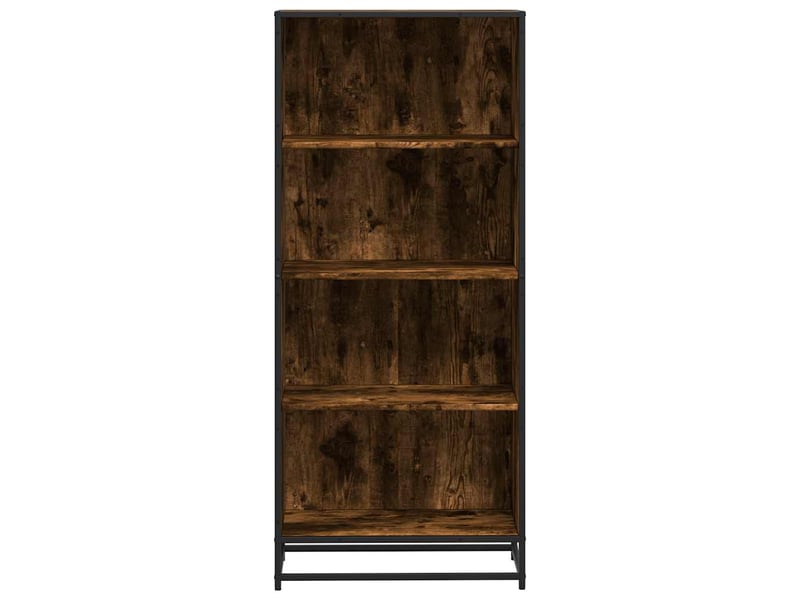  Bibliothèque, étagère de rangement chêne fumé 60x35x139 cm bois d'ingénierie  - Conforama D
