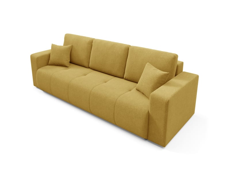 Canapé convertible molinio jaune - Conforama C