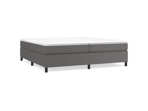 Lit 2 places 200x200 cm    coloris gris