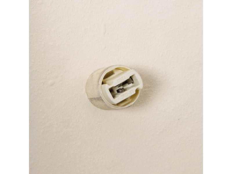  Lampe obine boule h.29,5cm beige OBINE - Conforama E