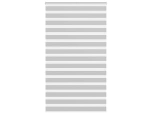 Store zèbre, store de fenêtre gris clair largeur du tissu 125,9 cm polyester cf48459
