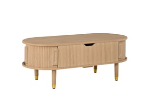 Table basse  coloris naturel SOGEU 