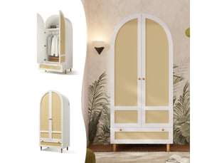 Lit jeune <strong>SWEIKO</strong> <strong></strong> coloris blanc largeur 80 cm