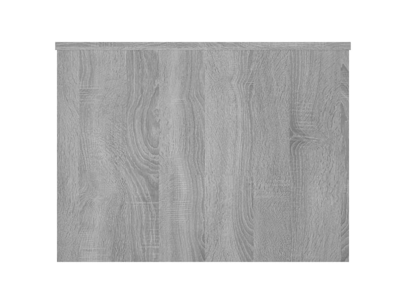  Table basse rectangulaire | table de salon sonoma gris 80x55,5x41,5 cm bois d'ingénierie  - Conforama E