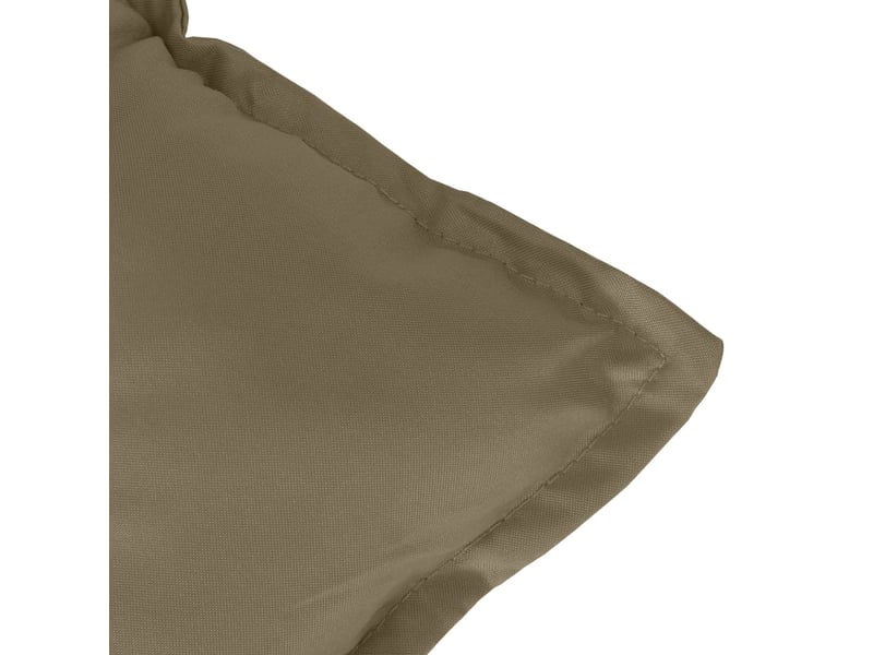  Coussin de banc de jardin, coussin d'assise taupe mélangé 120x50x7 cm tissu cf52838  - Conforama E