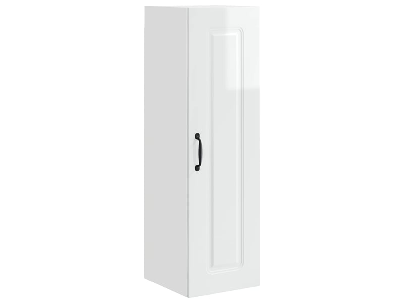 Meuble mural de cuisine | armoire de cuisine blanc brillant shl1956 - Conforama A