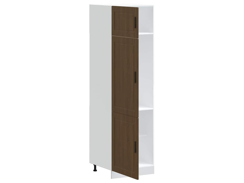  Meuble de rangement, armoire de cuisine porto chêne marron bois d'ingénierie shl2380  - Conforama D