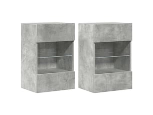 Meuble tv coloris gris 40 cm <strong></strong>  <strong></strong>