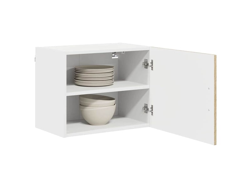 Meuble mural de cuisine | armoire de cuisine 2 pcs chêne sonoma shl9632  - Conforama C