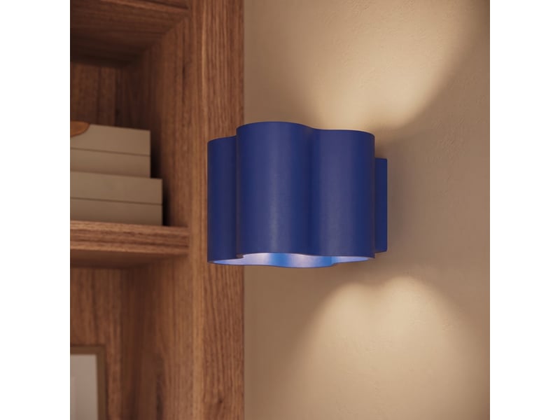  Applique ovio outremer g9 aluminium moderne 10x12x14.5cm SL.3357 - Conforama D