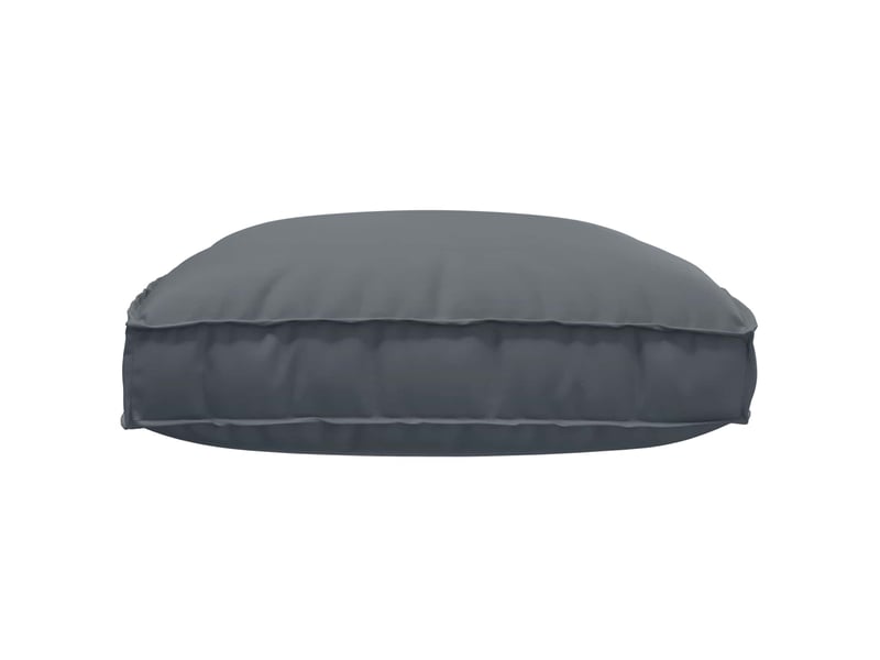  Coussin d'assise, coussin pour chaisecanapé tissu oxford anthracite 120 x 80 x 12 cm cf56640  - Conforama D