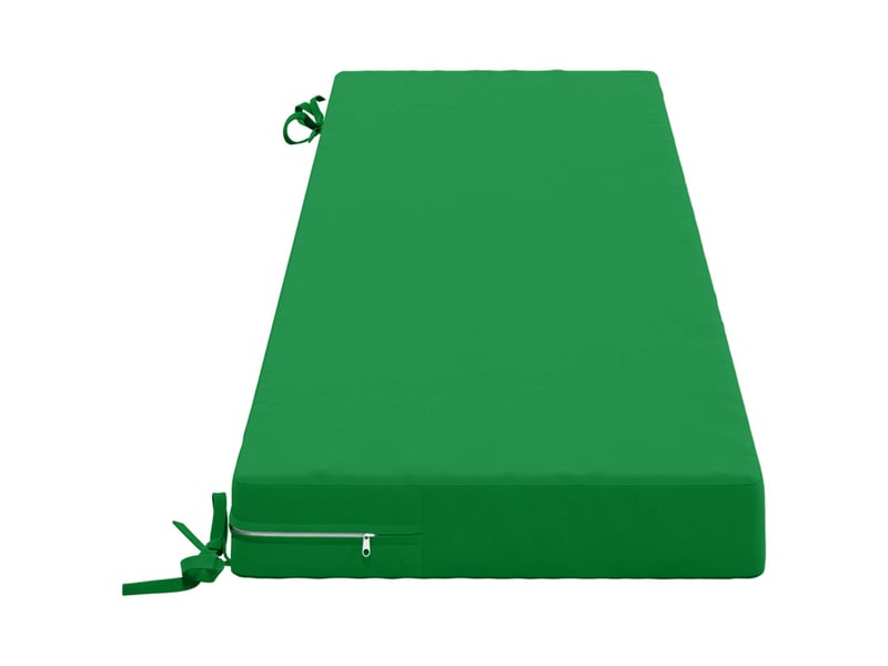  Coussin de banc, coussin d'assise, coussin de canapé soest 100 % polyester vert 140 x 40 x 8 cm cf53666  - Conforama D